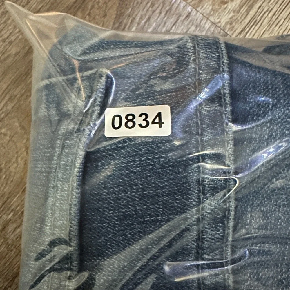 AG‎ Adriano Goldschmied Everett Slim Straight Jeans Blue Mens 32x33